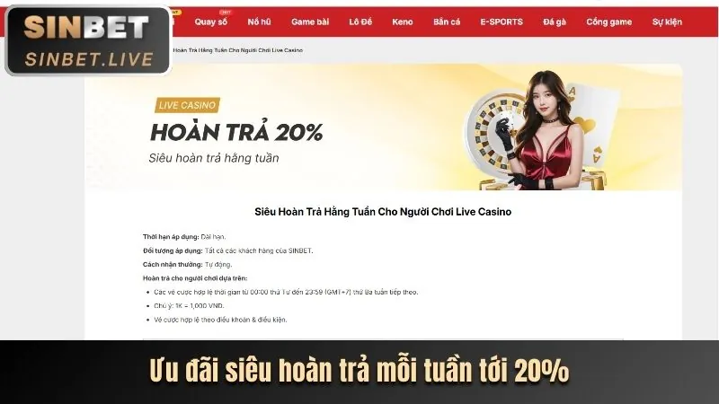 Thưởng độc quyền và ưu đãi đặc biệt dành cho VIP